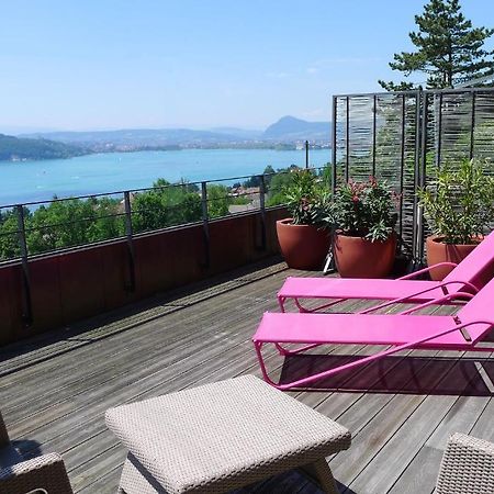 Le Clos Du Lac - Location De Chambres Veyrier-du-Lac Esterno foto