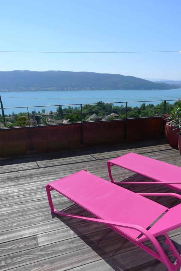Le Clos Du Lac - Location De Chambres Veyrier-du-Lac Esterno foto